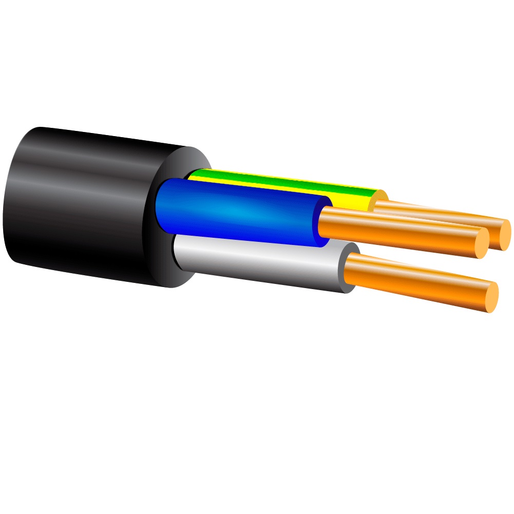 Кабель силовой ВВГнг(А)-LS 3х1.5ок (N, PE) - 0.66 ТРТС