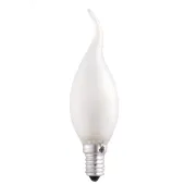 Лампа накаливания CT35 60W E14 frosted (свеча на ветру)