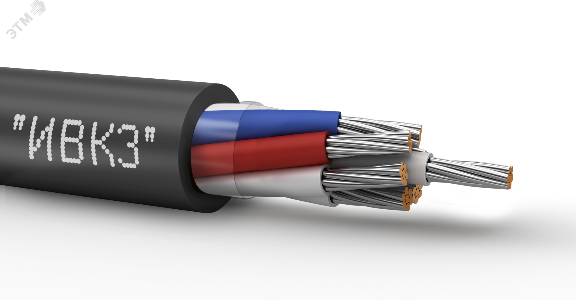 Провод монтажный МКШВнг(A)-HF 3х2х2.5 ТРТС