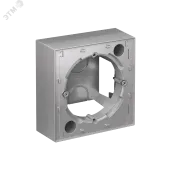 Коробка ATLASDESIGN для наружного монтажа алюминий