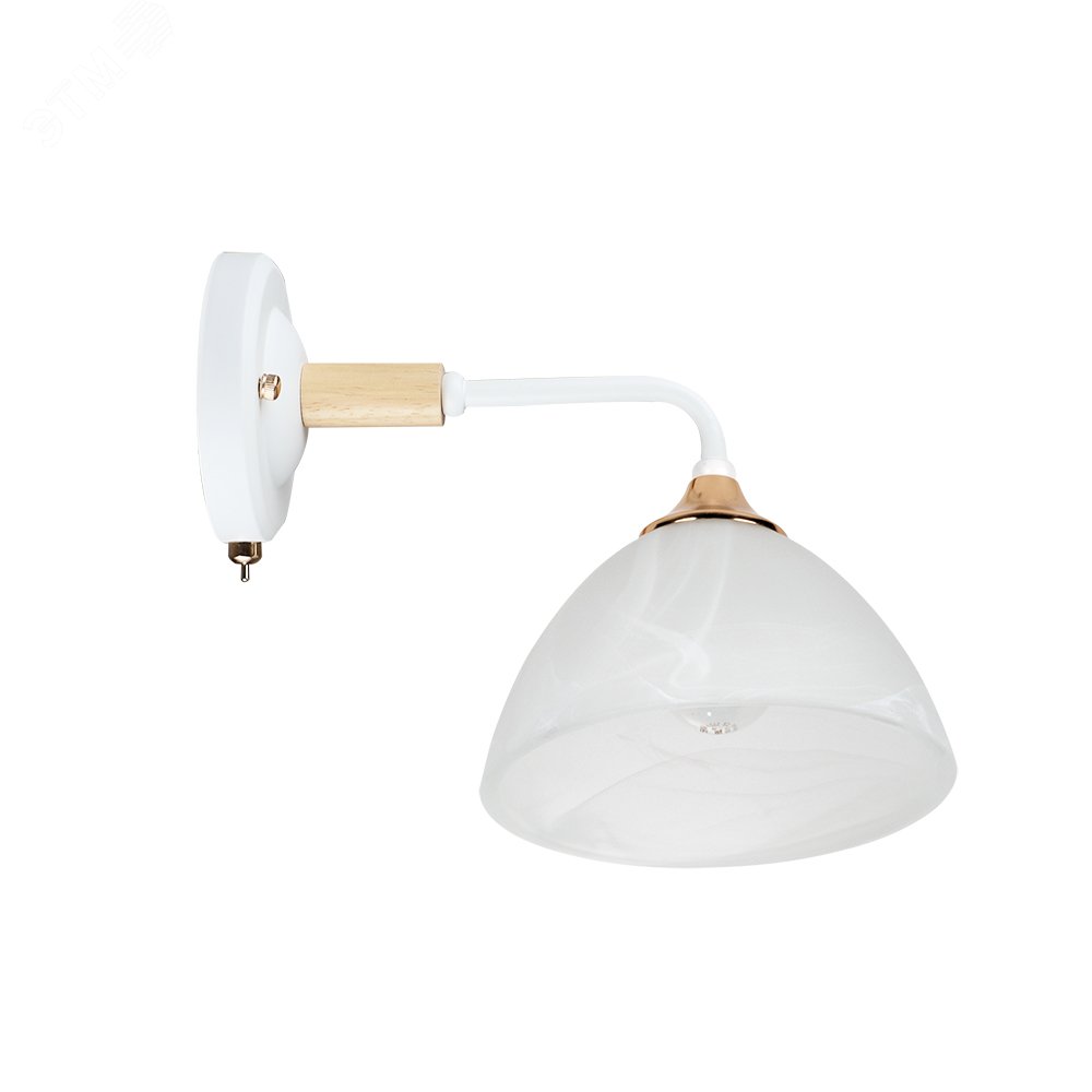 Бра Arte Lamp MATTHEW A5032AP-1BR 1*E27 Металл Белый