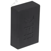 ELECOR Заглушка КМЗ 16х16 черный (4шт/компл)