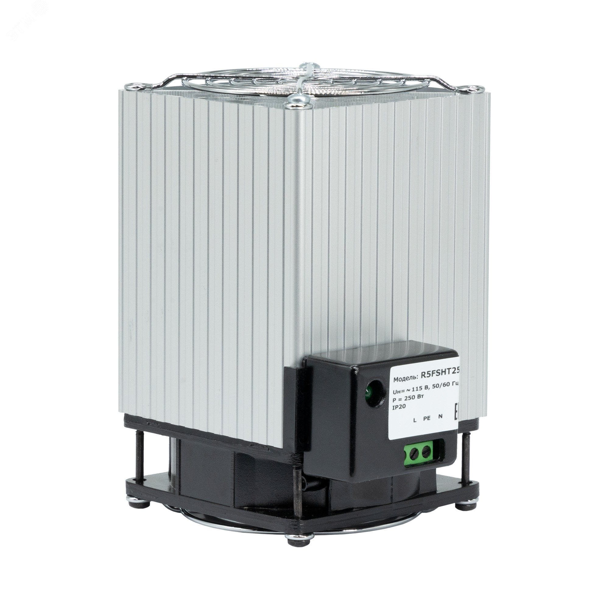 Обогреватель с клеммной колодкой и вентилятором P=250W 110V
