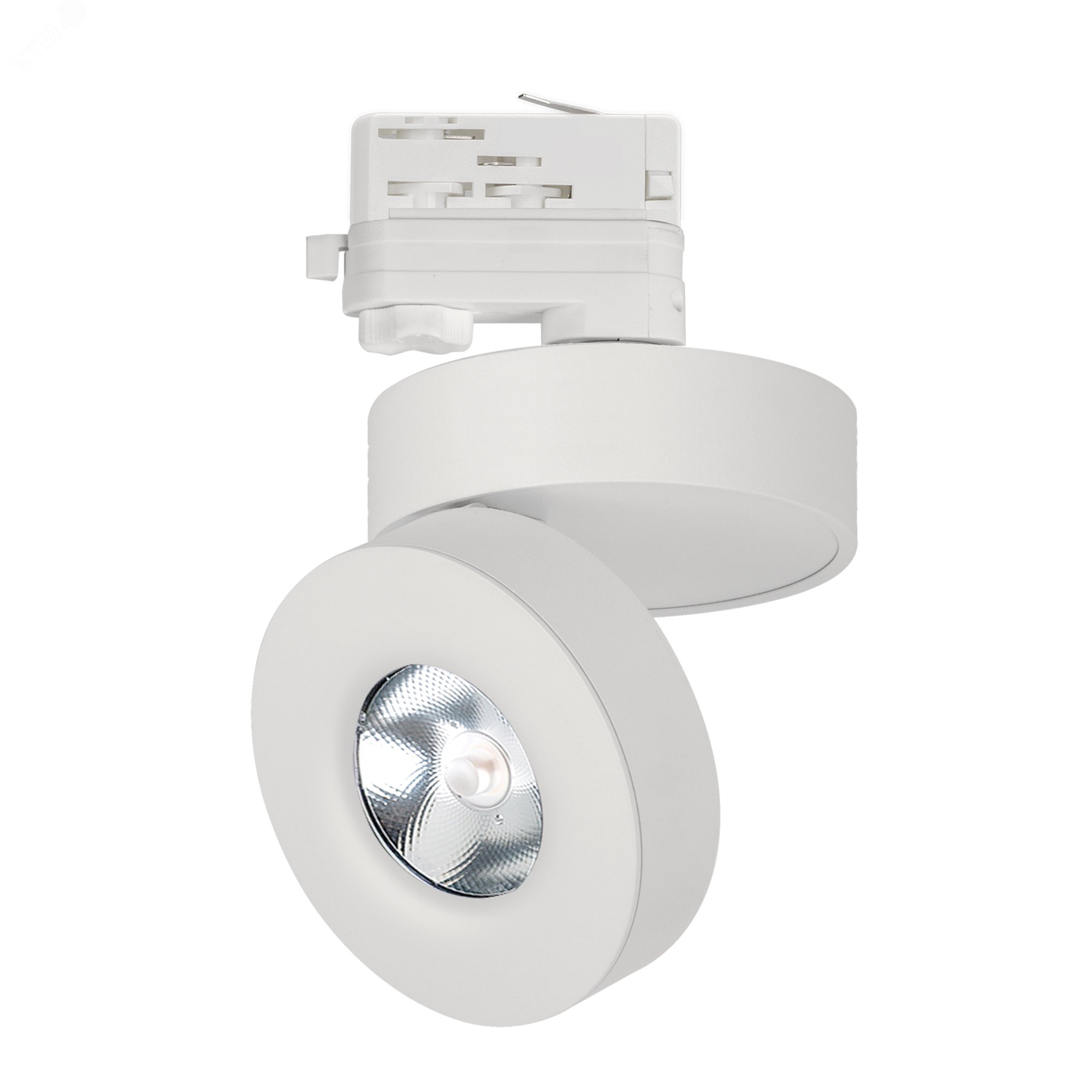 Светильник LGD-MONA-TRACK-4TR-R100-12W White5000 (WH, 24 deg) (, IP40 Металл, 3 года)