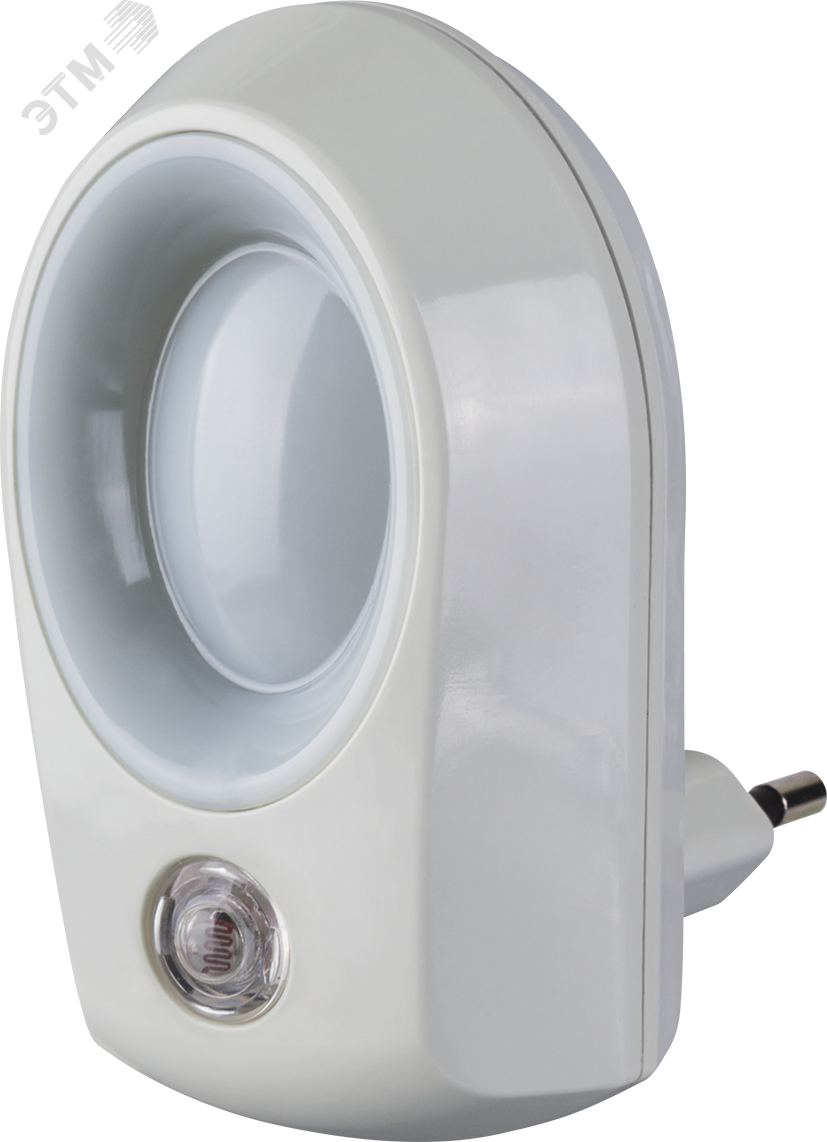 Ночник светодиодный 0.5w LED NNL-SNR01-WH фотореле белый