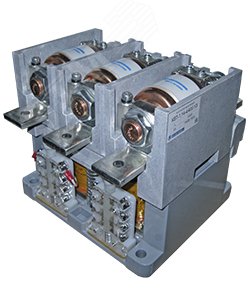 Контактор вакуумный КВТ-1,14-4/400-3 У3, трёхполюсный, 400А, 220В DC, 4з+3р, нереверсивный, без реле.