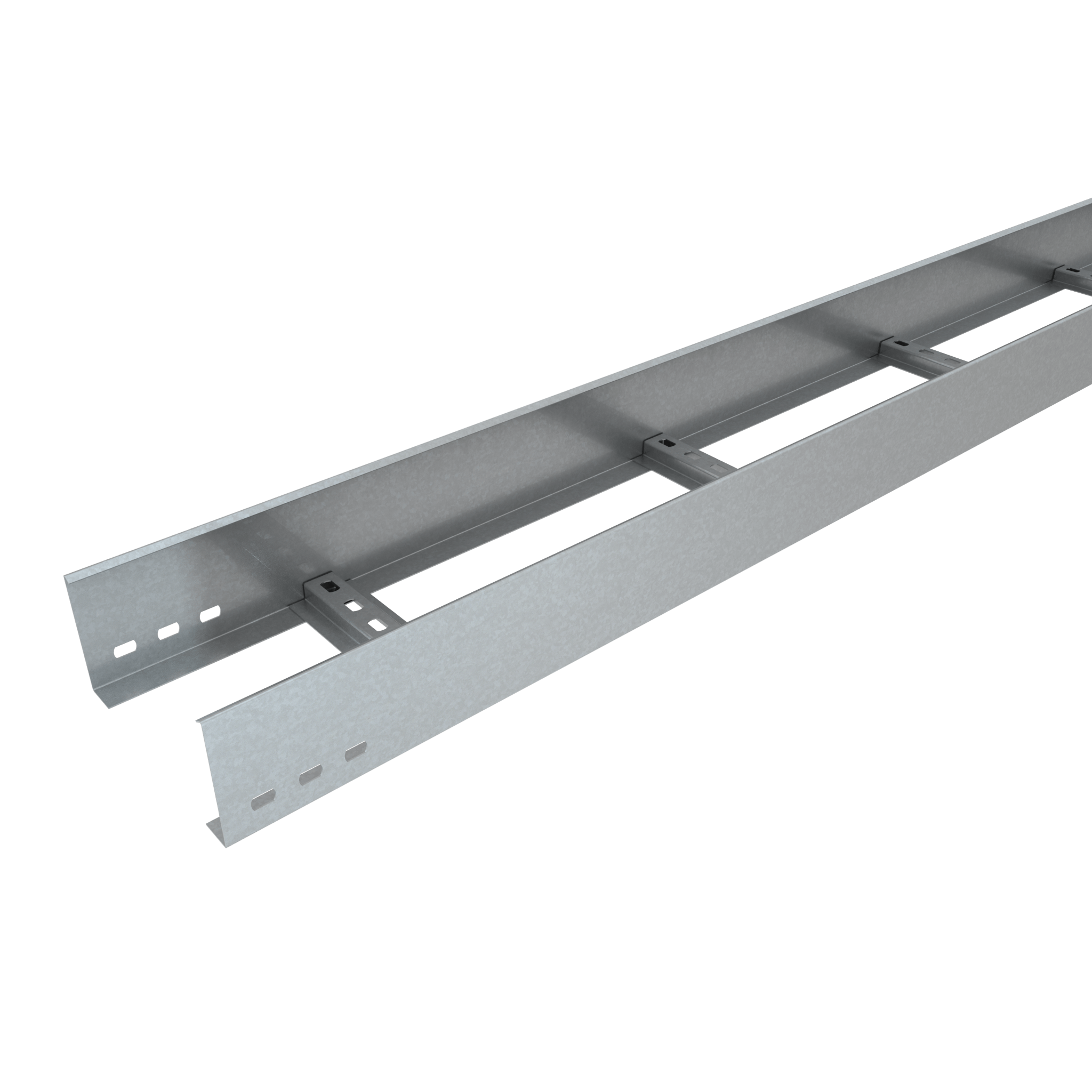 Лоток лестничный 150х500х1,2 L3000 мм N