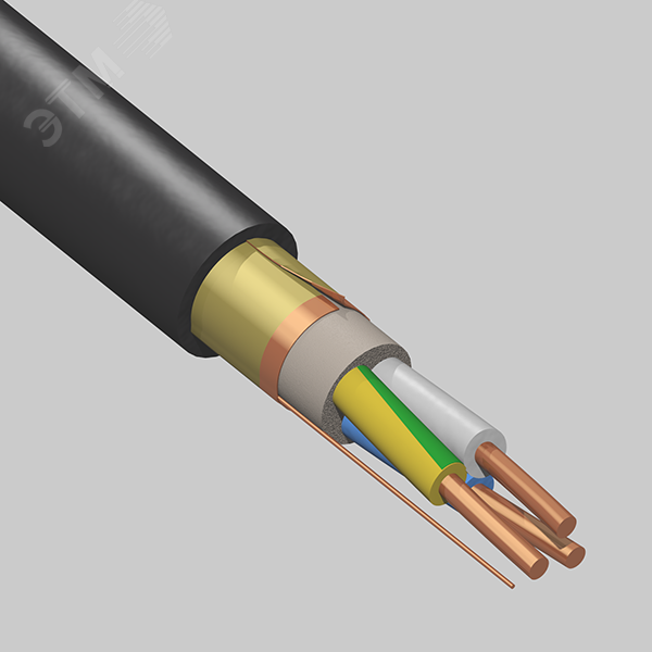 Кабель силовой ВВГЭнг(A)-LS 3х2.5(N.PE)-0.66