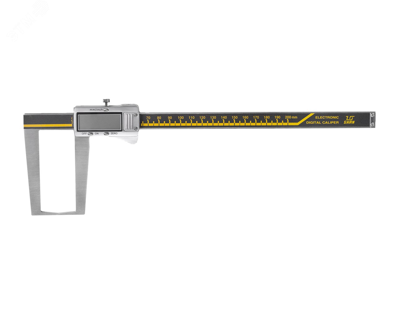 Штангенциркуль специальный ШЦЦСК-5 0-200-0,01 (для измерения наружных канавок и пазов) (ГРСИ №76551-19) с калибровкой