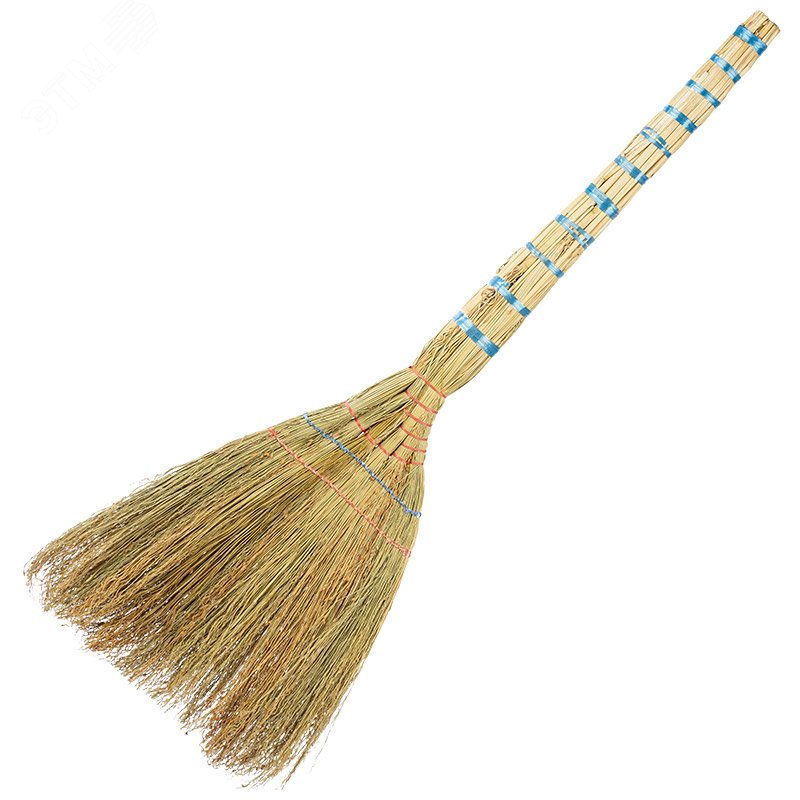 Веник сорго ''Корейский'', 2х прошивной, 6-ти лучевой