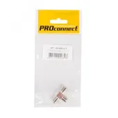 Переходник антенный, (3-гнезда F), тройник PROconnect