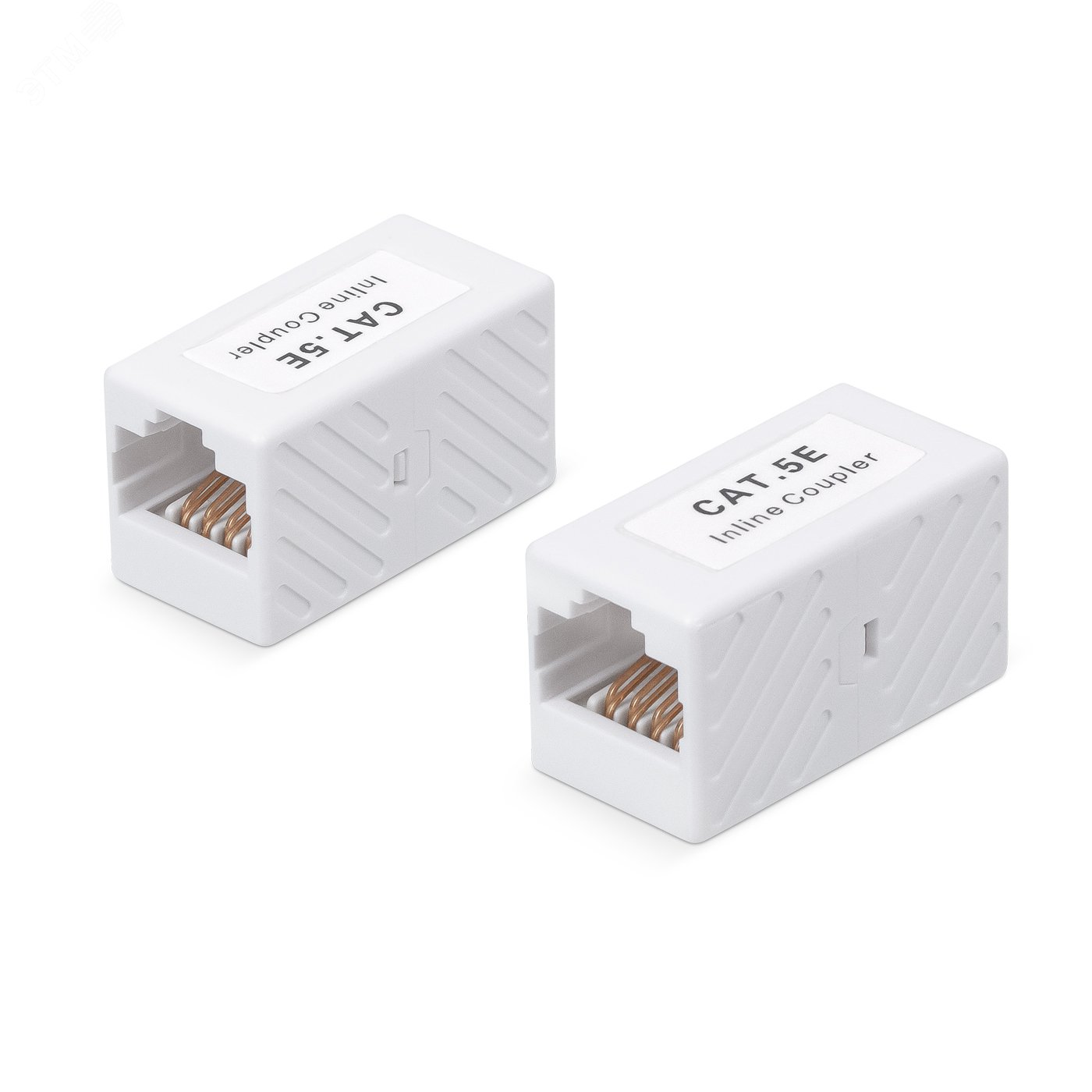 Проходной адаптер RJ45-RJ45 (8p8c) категория 5е неэкранированный цвет белый WRline