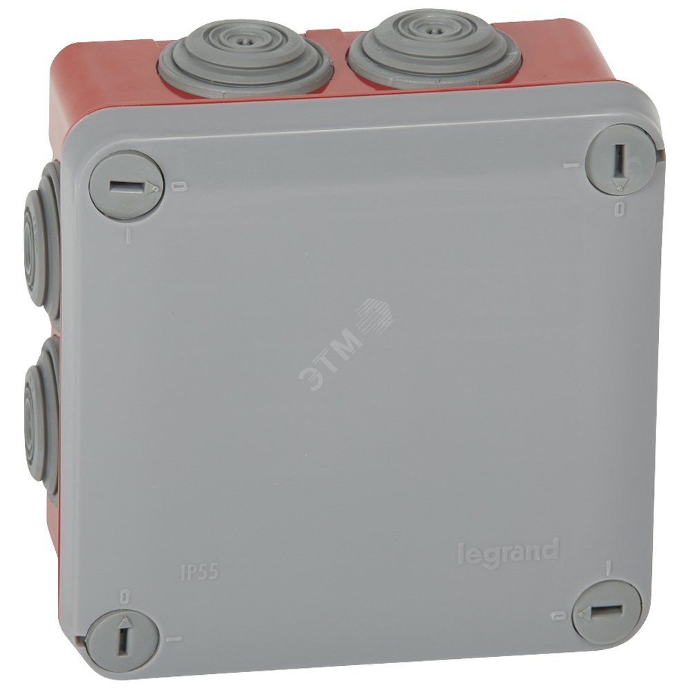 Plexo Коробка 105х105х55мм IP55