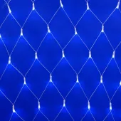 Сетка светодиодная с контроллером 240 светодиодов 2.5х2 м белая IP20 провод прозрачный ULD-N2520-240/DTA WHITE IP20