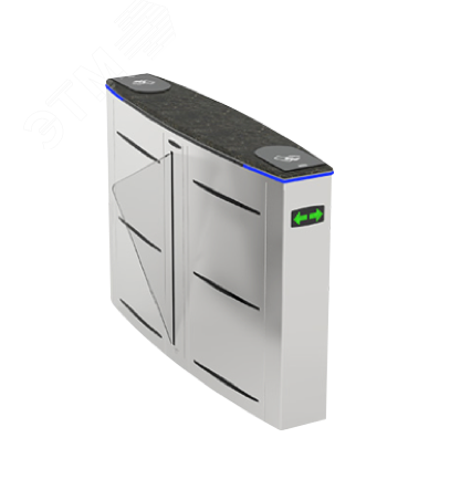 Центральный модуль раздвижного турникета SLIDING GATE LIGHT, ширина прохода 550 мм