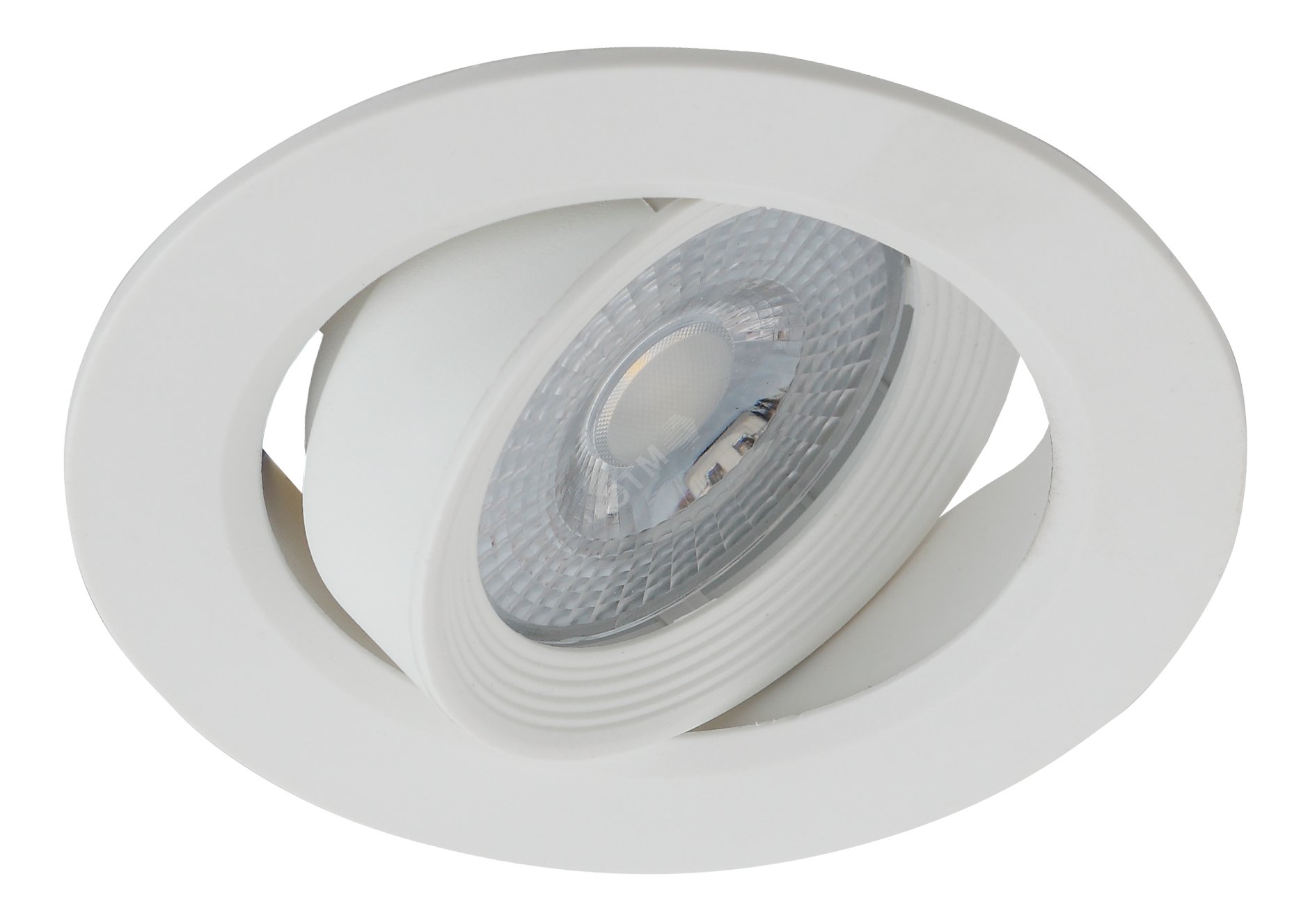 Светильник светодиодный круглый поворотн. LED SMD 5W 3000K, белый KL LED 22A-5 3K WH