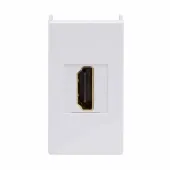 Розетка HDMI Viva белая 1 модуль
