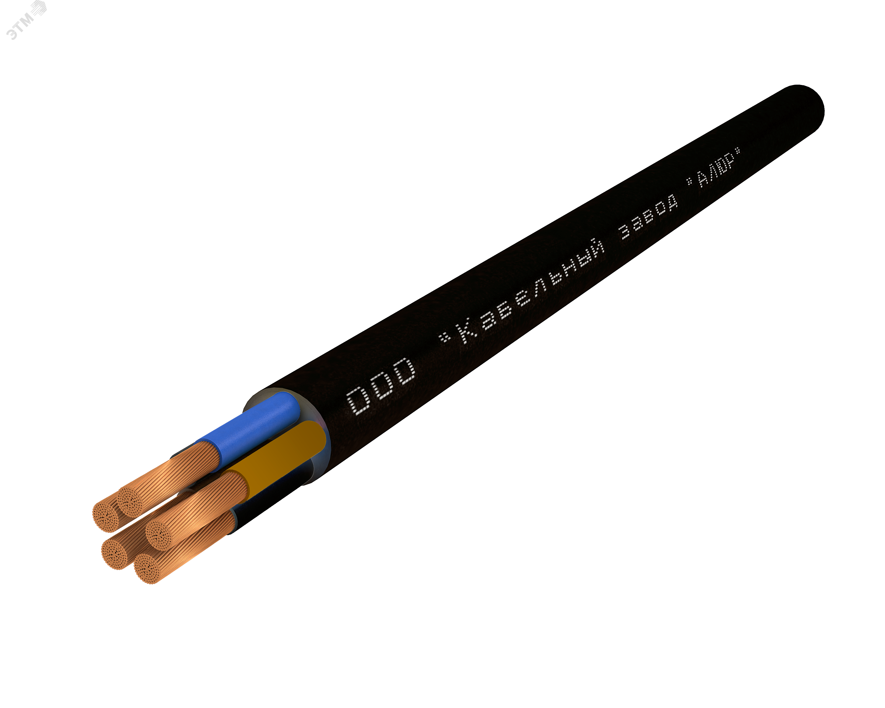 Провод ПВСнг(А)-LS 5х10.0-380/660 (Ч.бар)