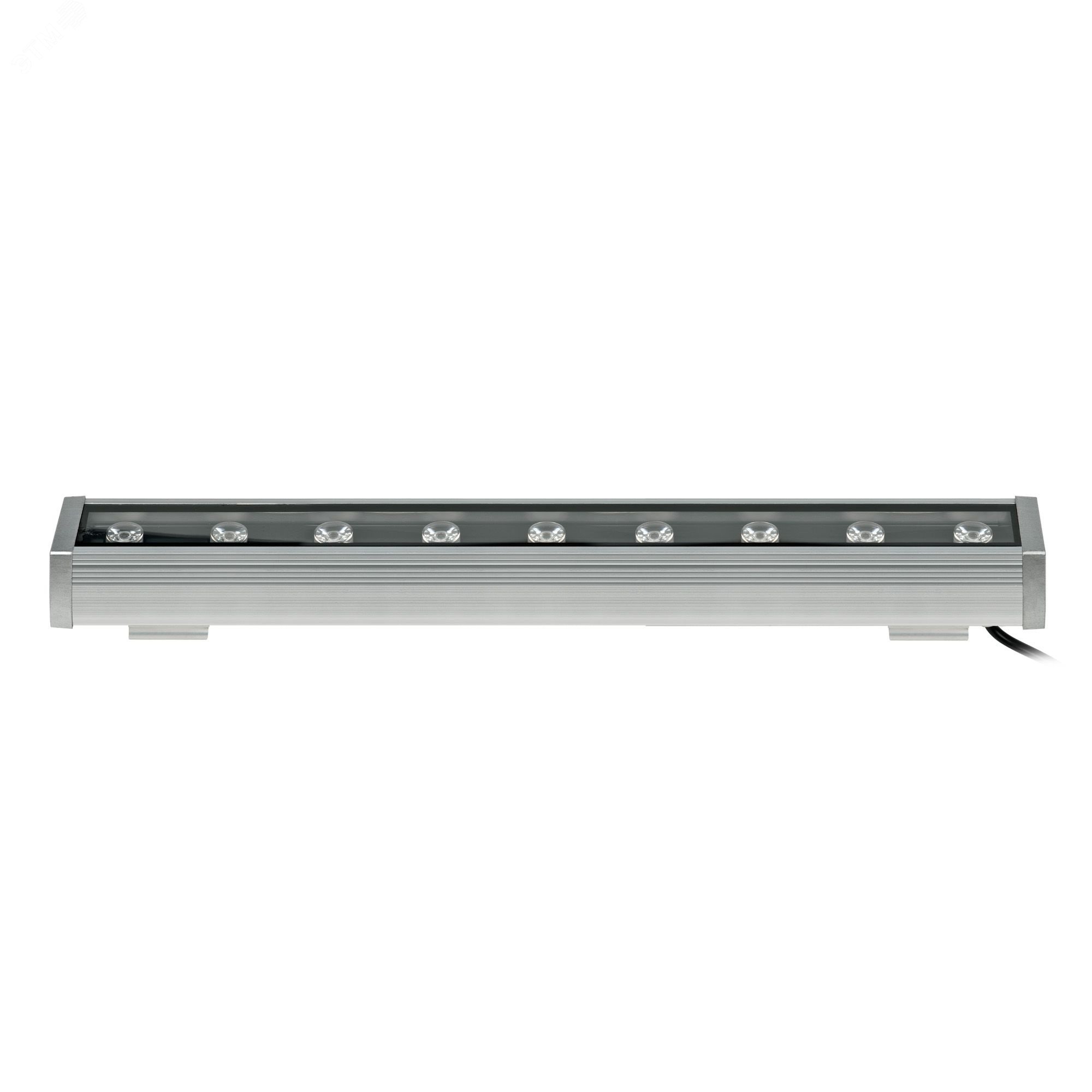 Прожектор светодиодный линейный ULF-L52-12W/RGB/L50 DC24V IP65 SILVER 500мм RGB DC24V Алюминий