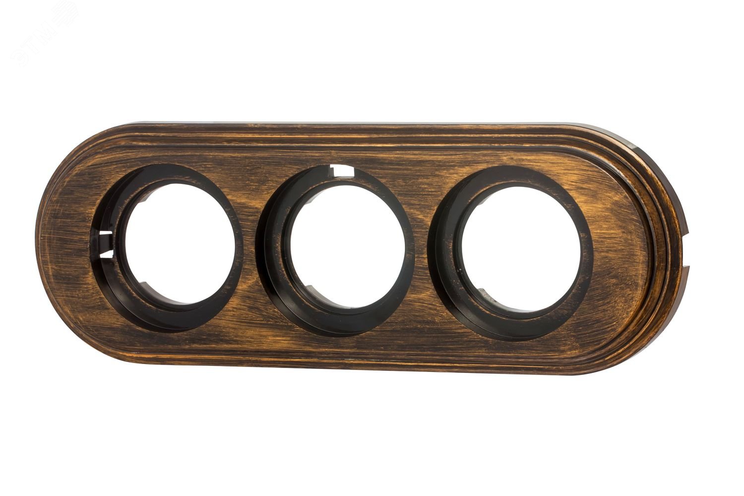 Лизетта Рамка 3-х постовая, пластик, цвет Бронза