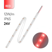 FL-Strip 2835 | 24V IP65 RED 12W/m 1250Lm/m | Катушка - 5 метров | - Светодиодная лента FOTON LIGHTING