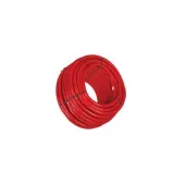 Труба сшитый полиэтилен Radi Pipe 25х3.5 PE-Xa EVOH в теплоизоляции 6 мм красной, PN10, бухта 25м