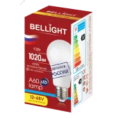 Лампа светодиодная LED A60 Е27 12W 12-48вольт 6500К