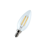 6W (=60W) E14 3000К Filament 220V 600Лм 35*98мм FOTON_LIGHTING - лампа свеча прозрачная