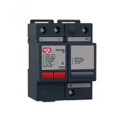 УЗИП SPC1.0 150 DS, 2-х полюсный, класс I+II, Iimp -20 кА (10/350), Imax (8/20) - 150 кА