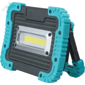 Фонарь светодиодный NPT-SP22-ACCU 10Вт COB LED 700лм 50м аккумуляторный прожектор пластик 3Ач