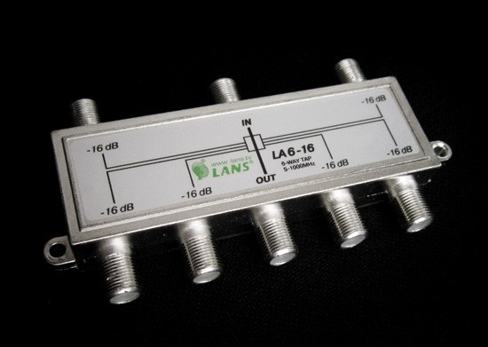 Ответвитель 6 отводов 16 дБ