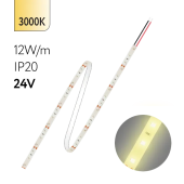 FL-Strip 2835 | 24V IP20 3000K 12W/m 1250Lm/m | Катушка - 5 метров | - Светодиодная лента FOTON LIGHTING