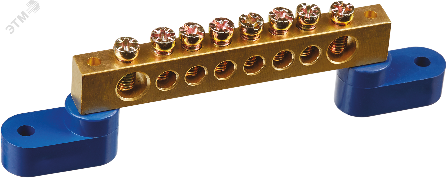 Шина нулевая на двух угловых изол NBB-M812-8C2/B