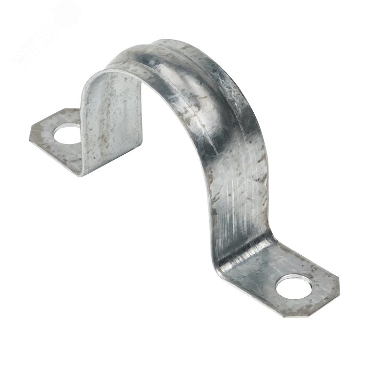 Скоба металлическая двухлапковая d31-32мм (50шт) PROxima