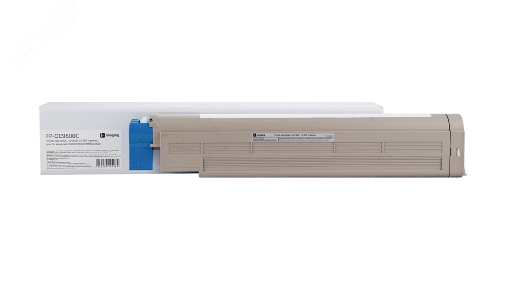 Тонер картридж для Oki C9600,C9650,C9800,C9850, 15 000 стр., голубой