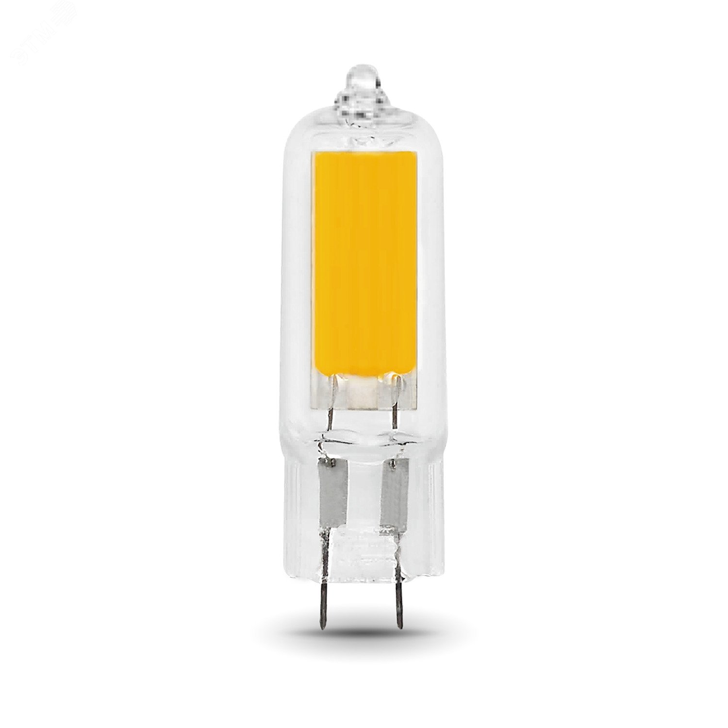 Лампа светодиодная LED 4.5 Вт 400 лм 4100К AC220-240В G4 капсула нейтральный стеклянная Black