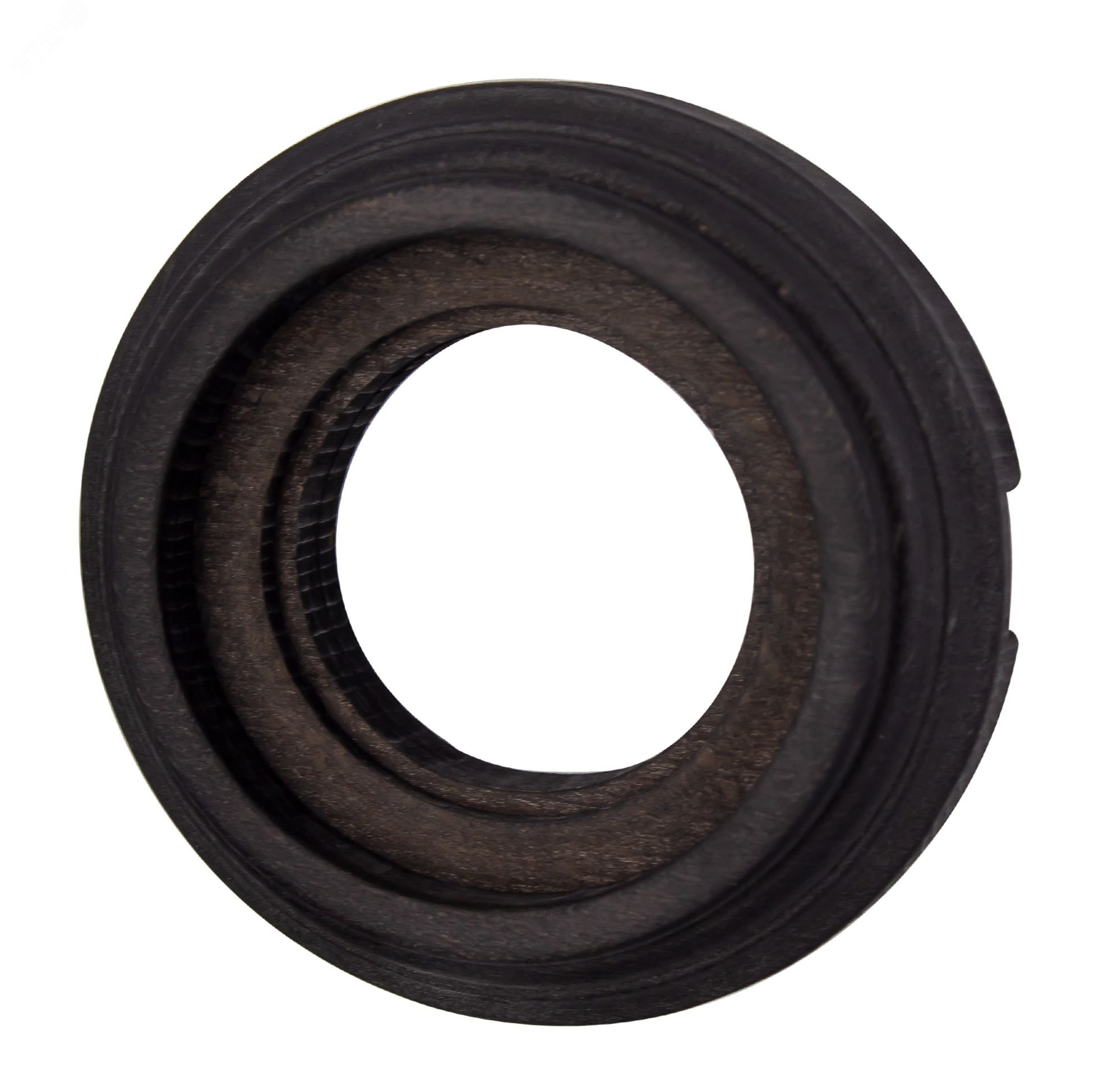 Лизетта  Рамка 1 постовая (Угольно-черный на бревно 220мм)