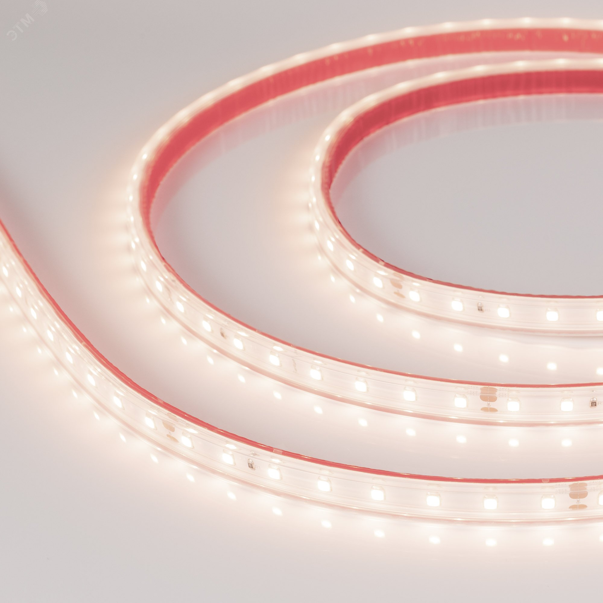 Лента LED герметичная RTW-PS-A80-10мм 24V Warm3500 (6 W/m, IP67, 2835, 5м) (ARL, -)