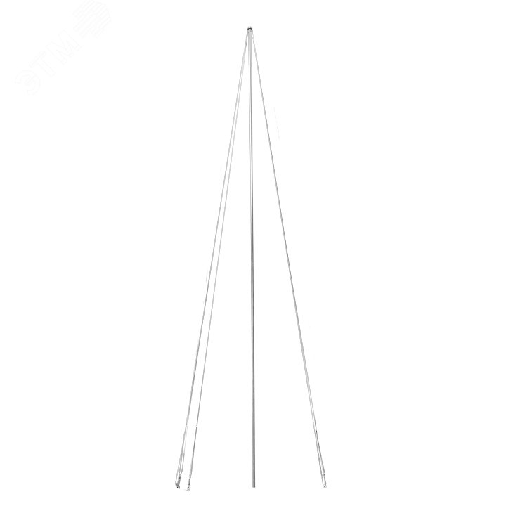 Мачта молниеприемная L=4м, D=40мм с оттяжками St PROxima