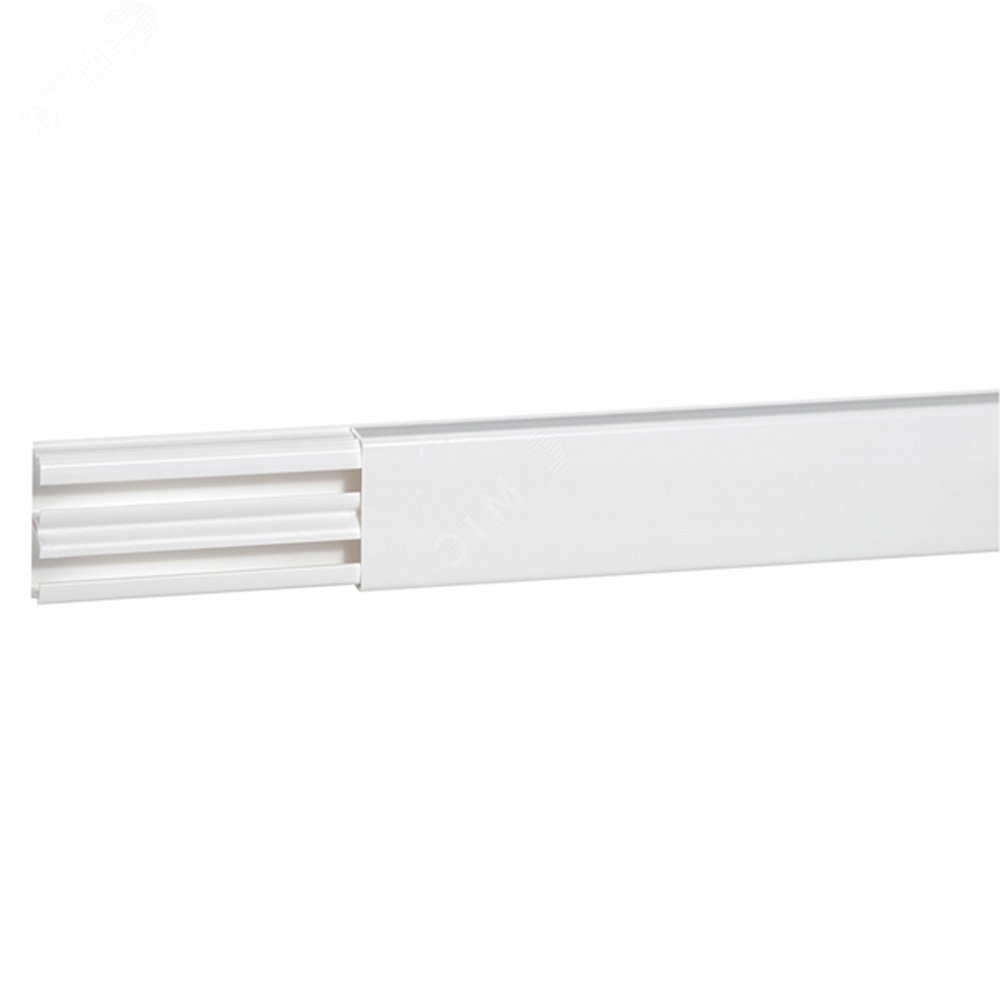 DLPlus Миниплинтус 32x12.5 3м с центральной перегородкой