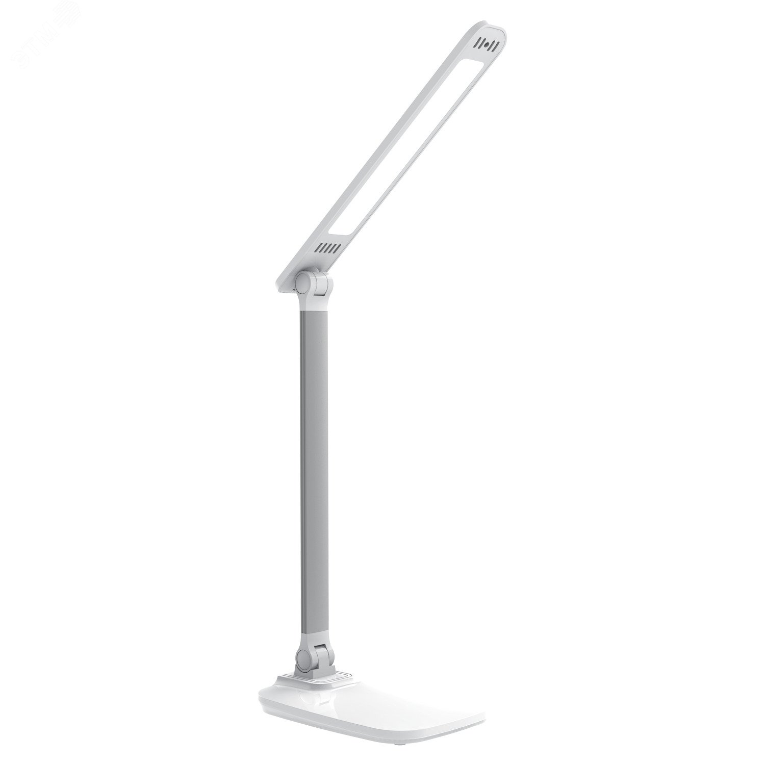 Светильник настольный светодиодный LED 10 Вт 590 Лм 2700-6000К модель GTL504 белый с USB разъемом диммируемый Qplus