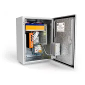 Узел коммутационный 4хPoE+, 2хSFP, 120 Вт, АС 220В, 50 Гц IP66, 300х400х210 мм