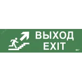 Этикетка самоклеящаяся 310х90мм ''Выход/лестница вверх/фигура'' IEK