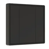 Панель кнопочная 2-х кл. пластиковый корпус черный DA2-SW-B2-PB