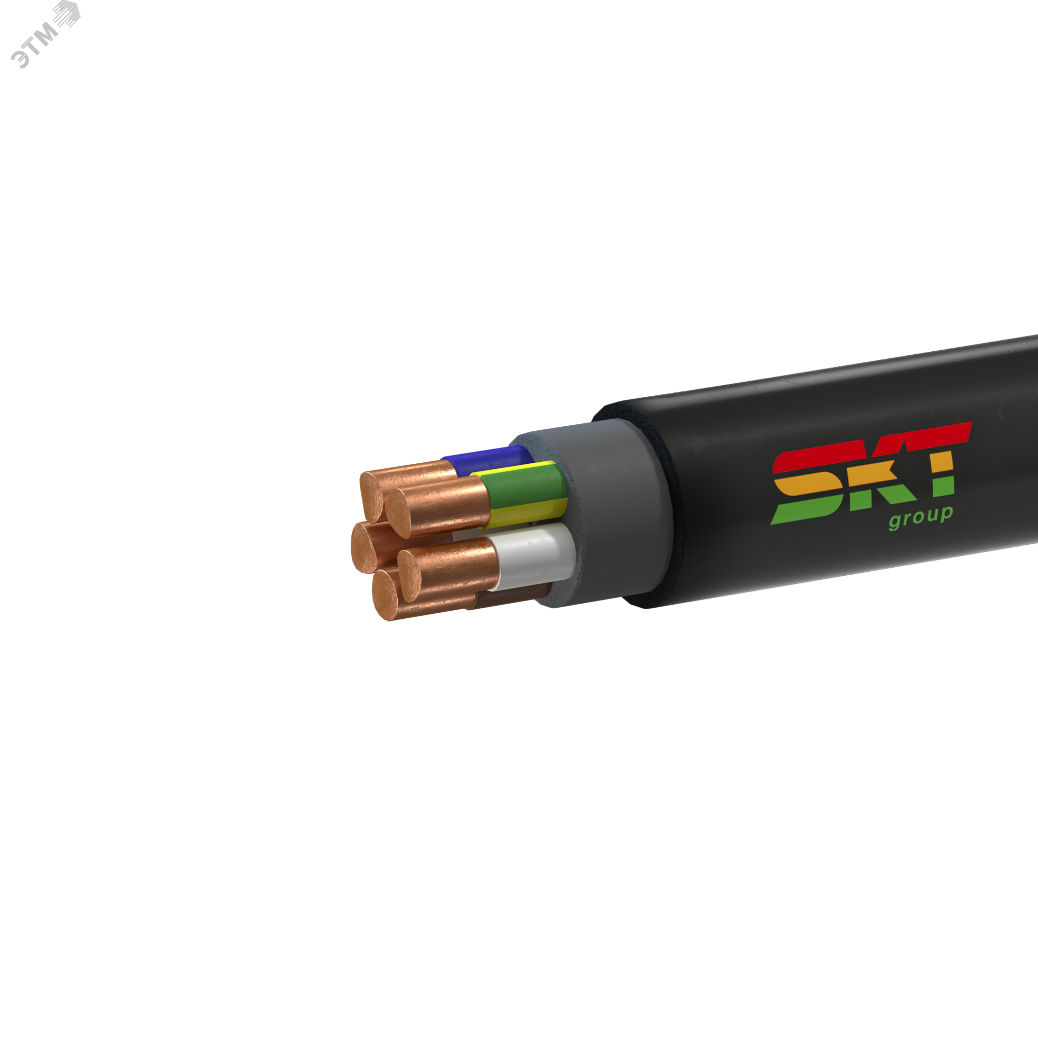 Кабель силовой ППГнг(А)-HF 5х6.0ок(N. РЕ)-0.66 ТРТС барабан