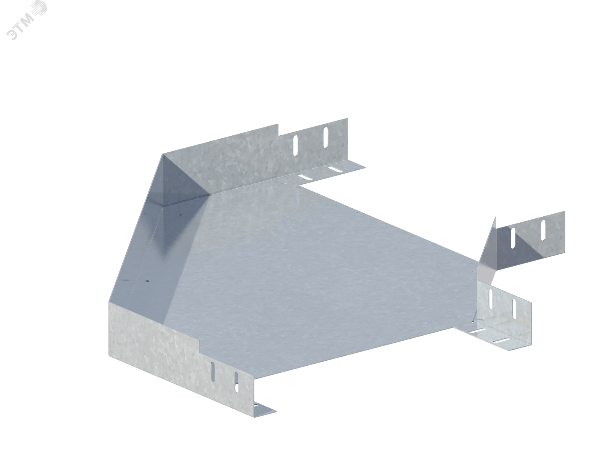 Лоток монтажный угловой 90 горизонтальный ЛУ90Г.500.150.728.1.2