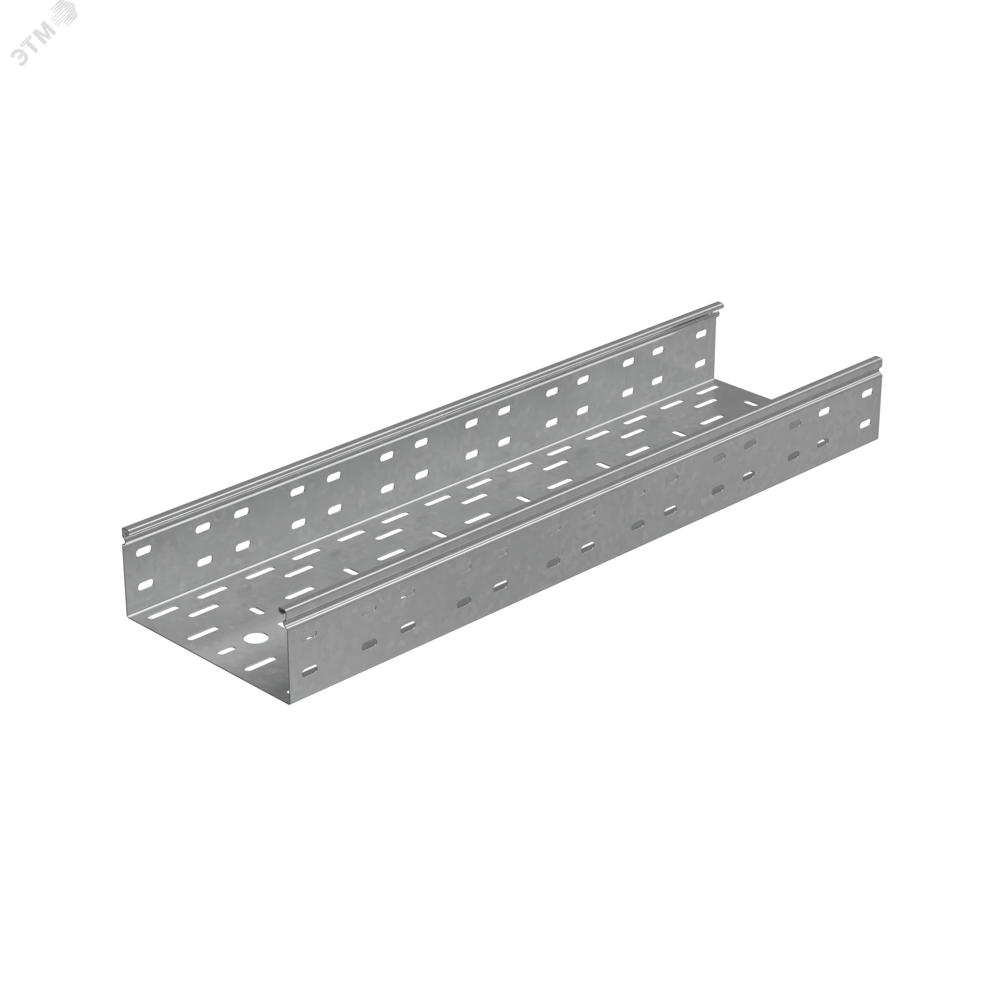 Лоток перф. 80х200х0,7 L3000 мм Стандарт ПЛЮС INOX304