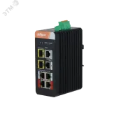 Коммутатор неуправляемый 8 портов SFP/RJ45 10 100 1000 Мб/с PoE 96Вт