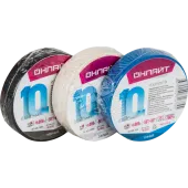Изолента ОНЛАЙТ 71 673 OIT-B15-10/WH белая