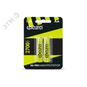 Элемент питания аккумуляторный AA 2700мАч Ni-MH